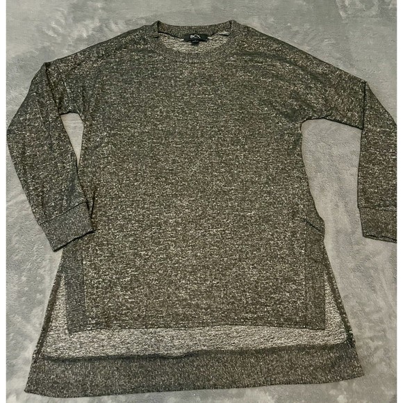 BCX Tops - BCX Long Sleeve Womens Top Heather Black Size M NWOT